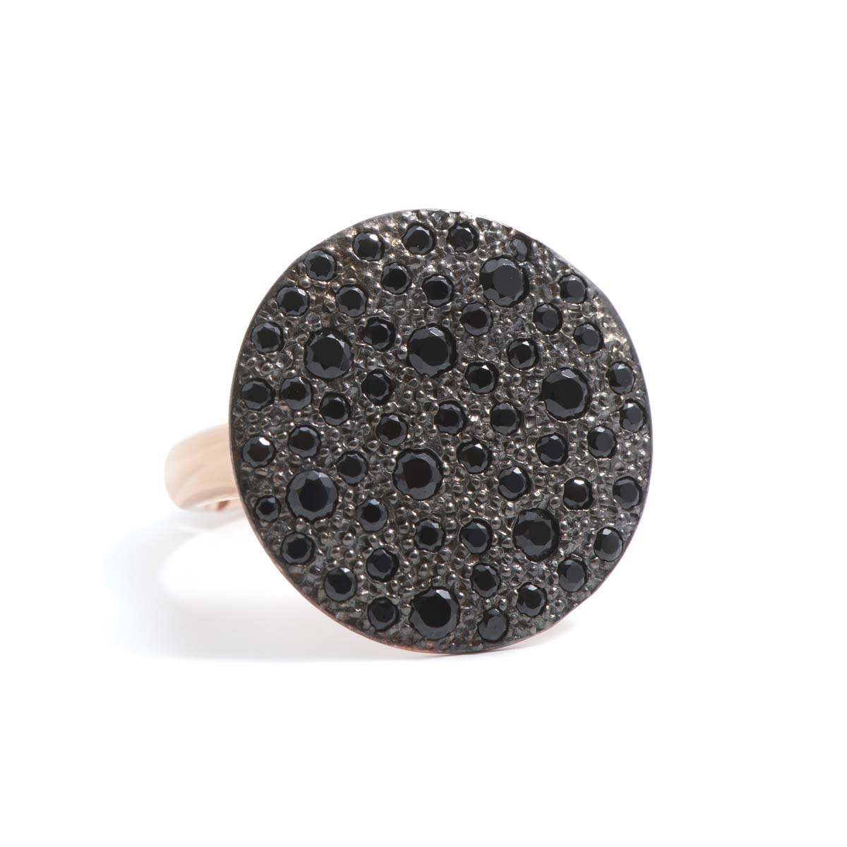 Alisei - Anello Pavè Tondo Grande - immagine 3