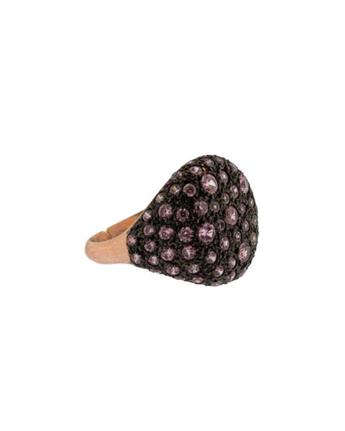 Alisei - Anello Pavè Scudo