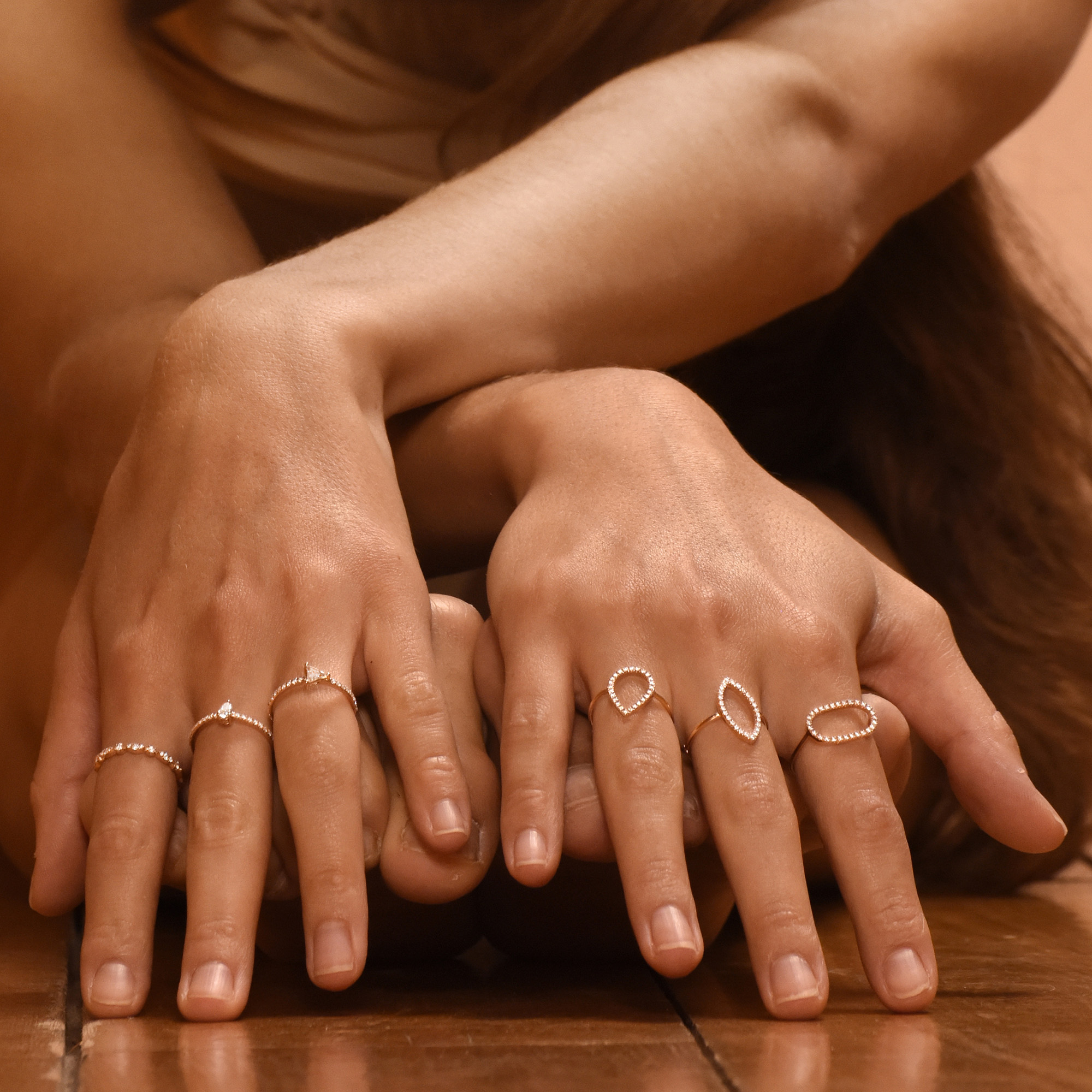 Marco Gerbella – Anello Ovale Diamanti - immagine 2