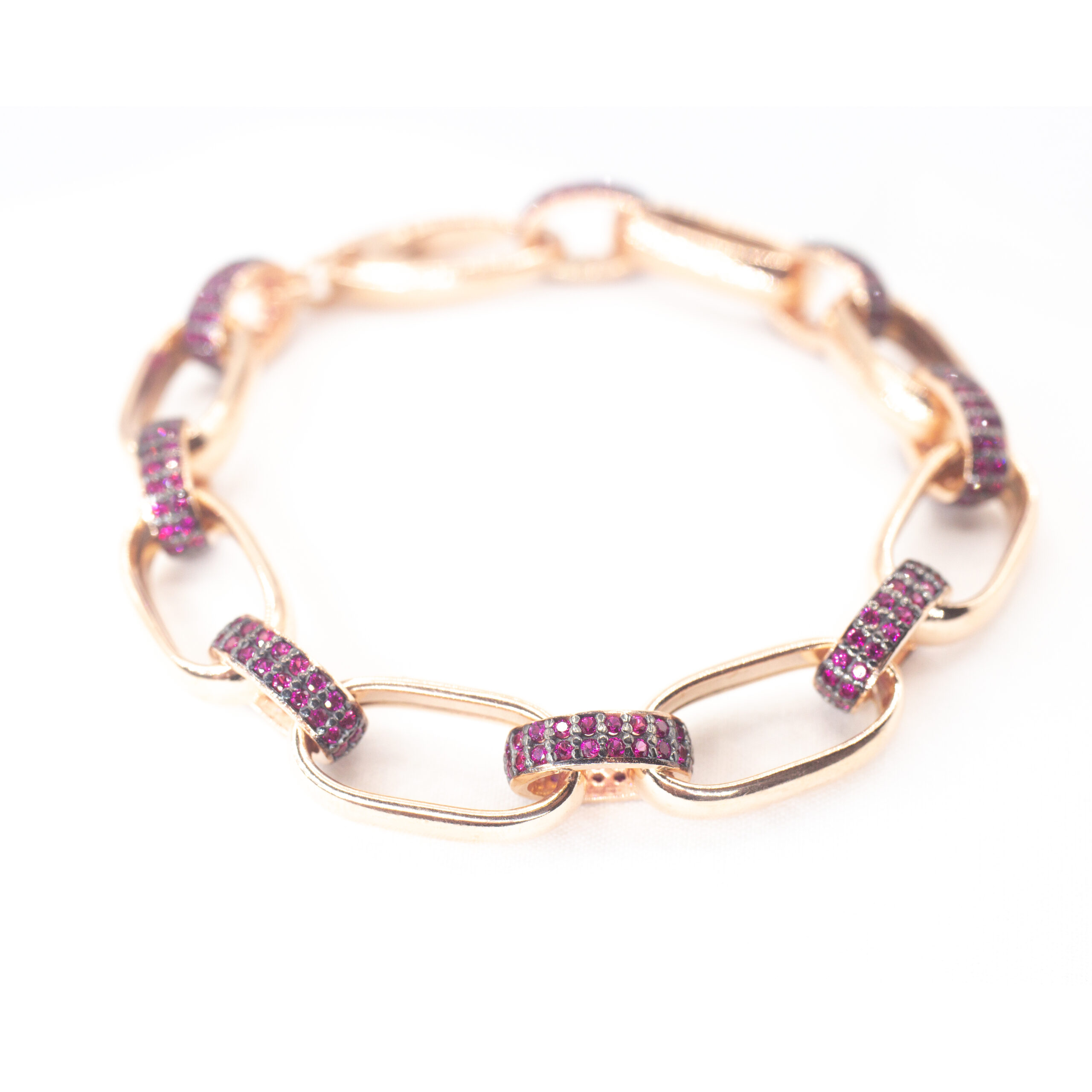 Alisei - Bracciale Losanghe Maxi Pavè