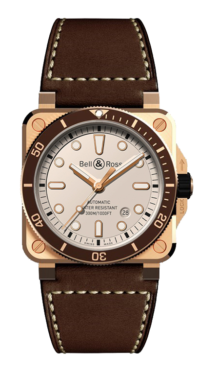 Bell&Ross - BR0392-D-WH-BR SCA