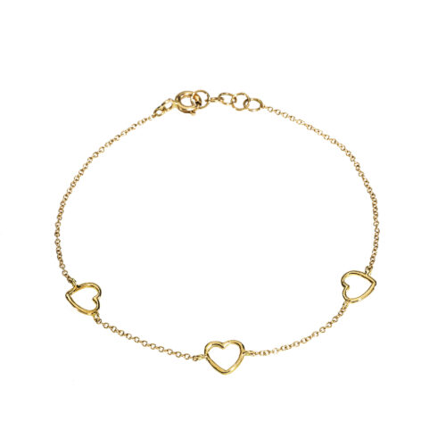 Marco Gerbella – Bracciale Catena Tre Cuori