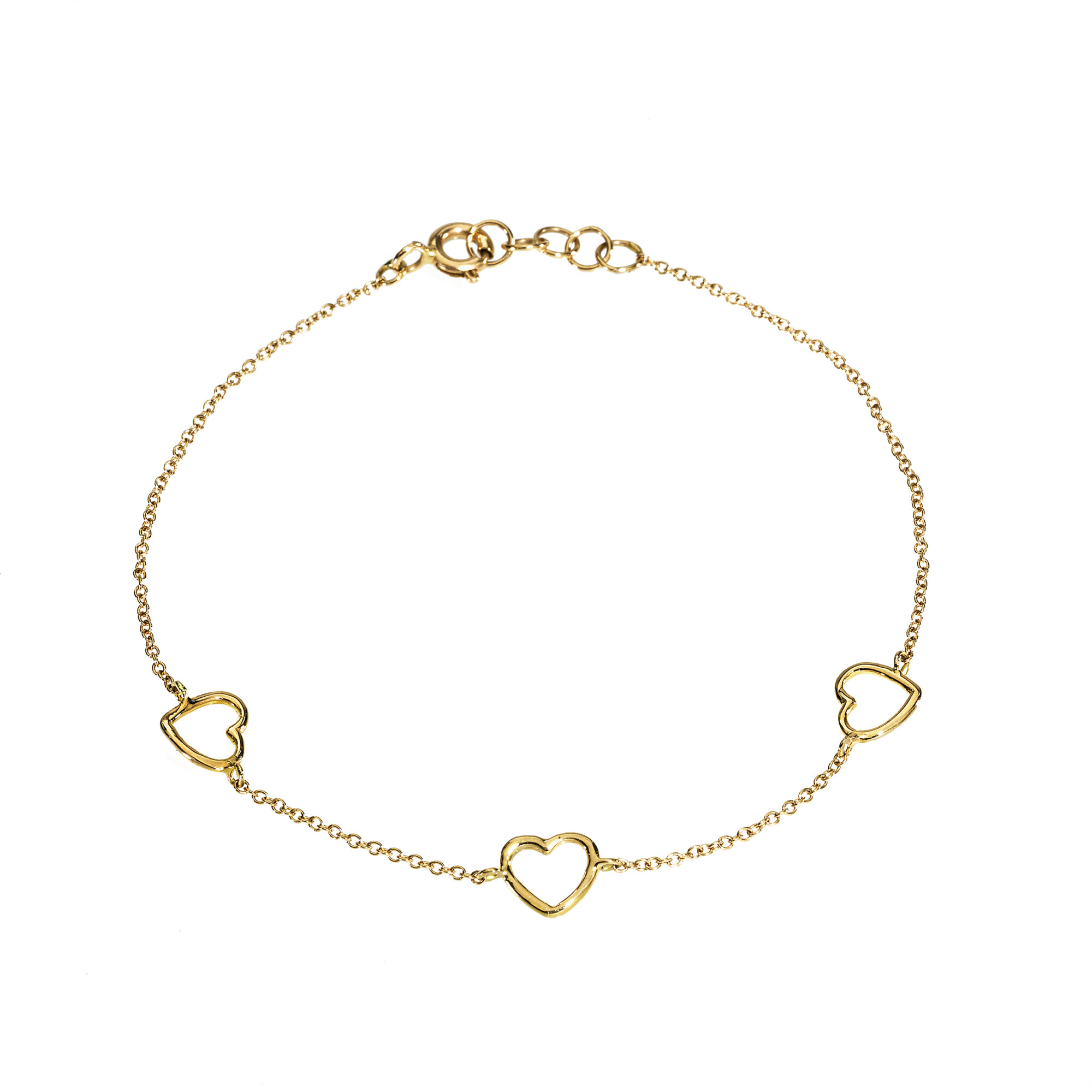 Marco Gerbella – Bracciale Catena Tre Cuori