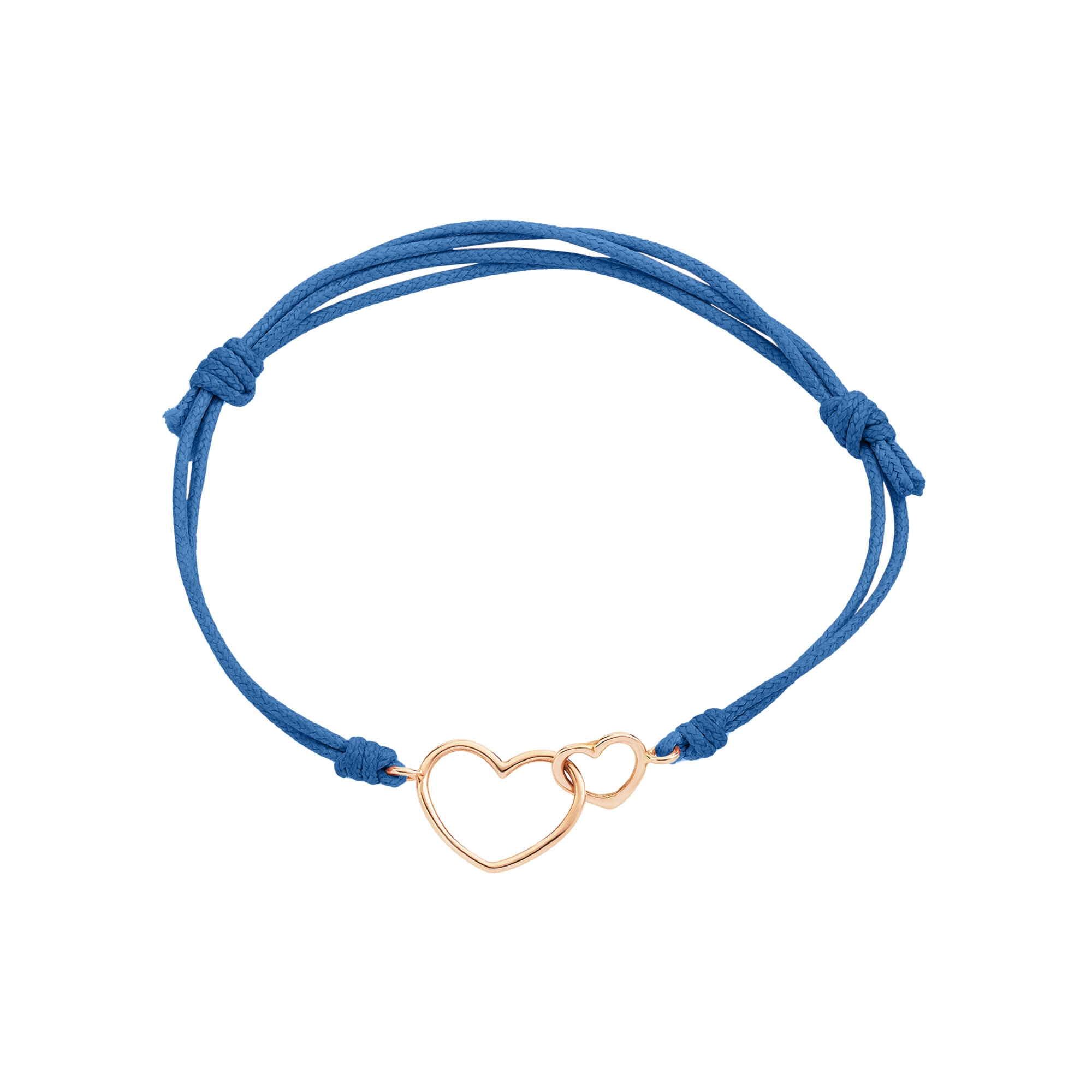 Marco Gerbella - Bracciale Cordino Cuori Intrecciati