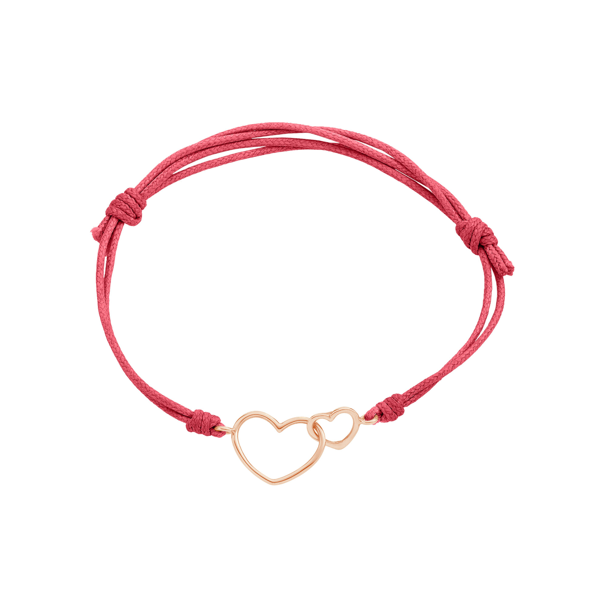 Marco Gerbella - Bracciale Cordino Cuori Intrecciati - immagine 2