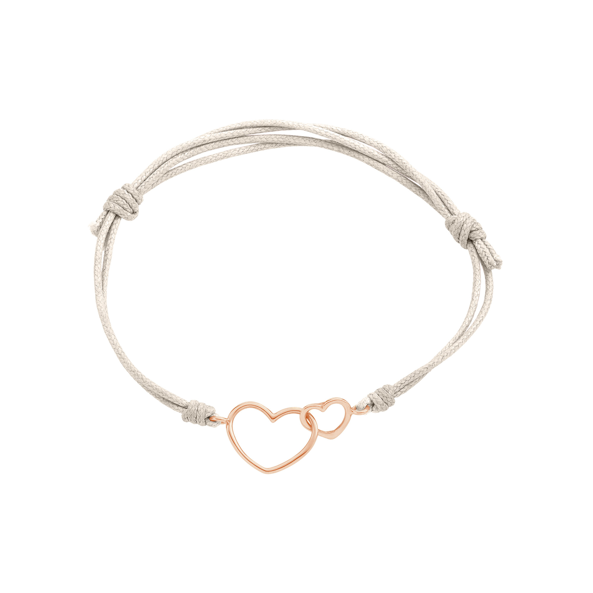Marco Gerbella - Bracciale Cordino Cuori Intrecciati - immagine 3
