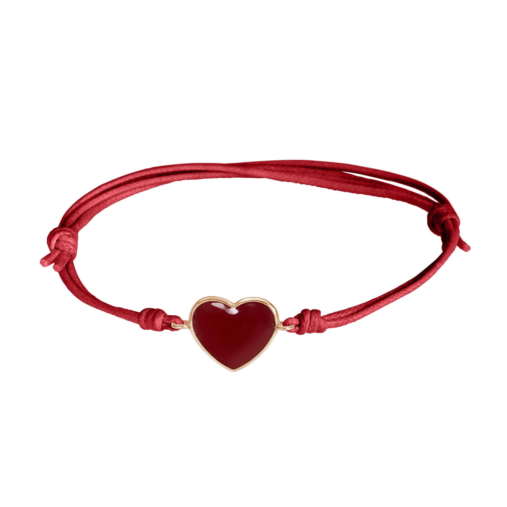 Marco Gerbella – Bracciale Cordino Cuore Smaltato - immagine 2