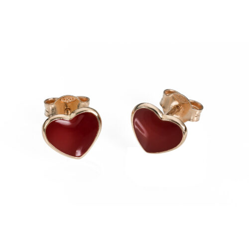 Marco Gerbella – Orecchini Cuore Smalto