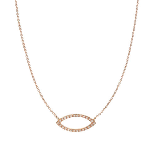 Marco Gerbella – Collana Navette e Diamanti