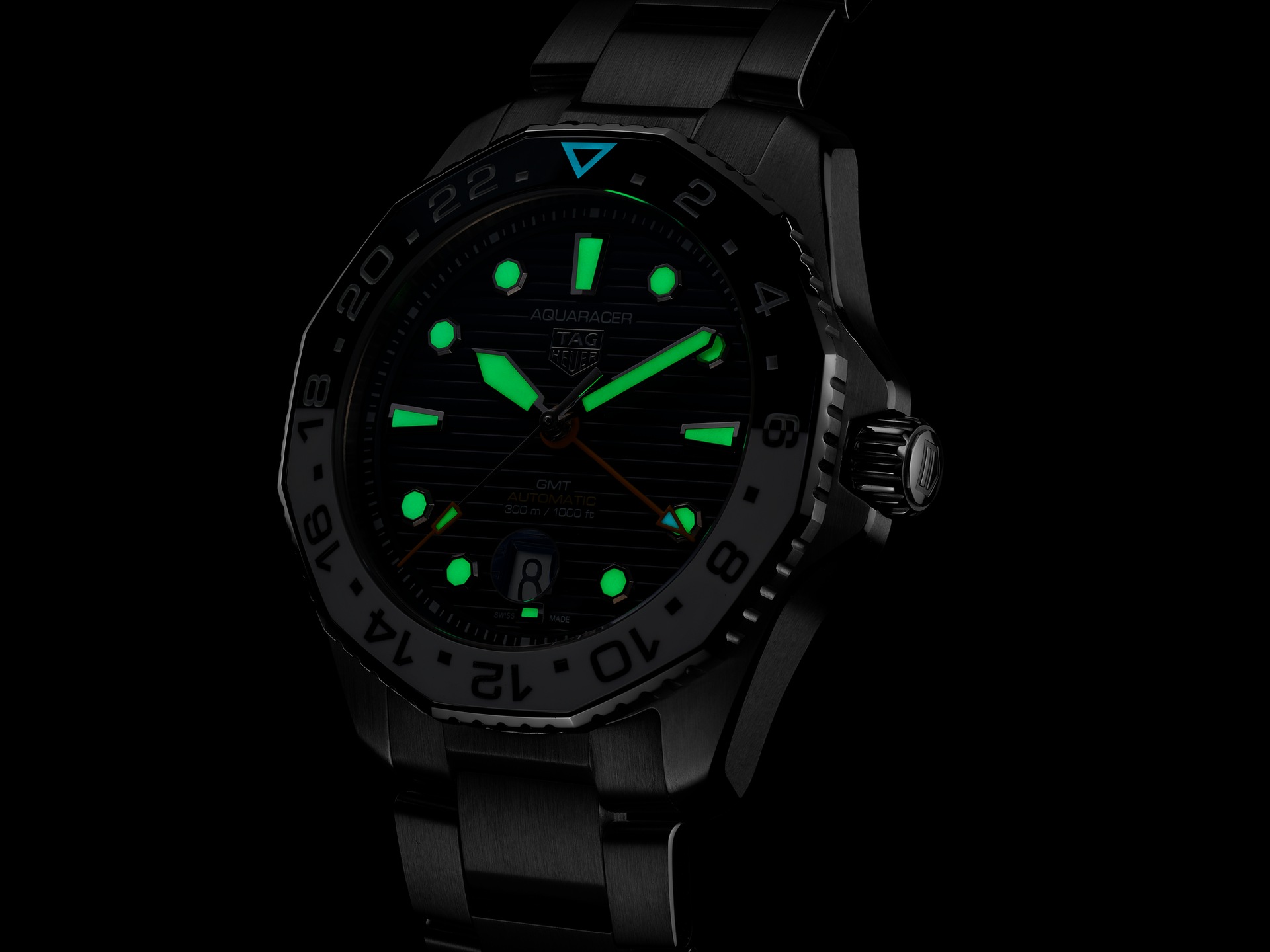 Tag Heuer - Aquaracer Professional 300 GMT WBP2010.BA0632 - immagine 3