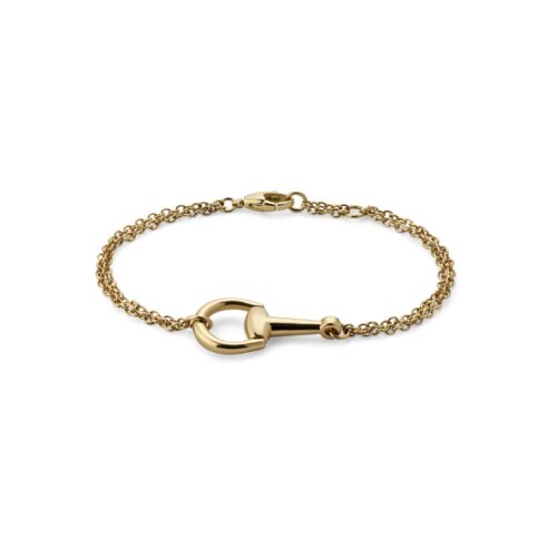 Horsebit Gucci Bracciale catena oro 18k