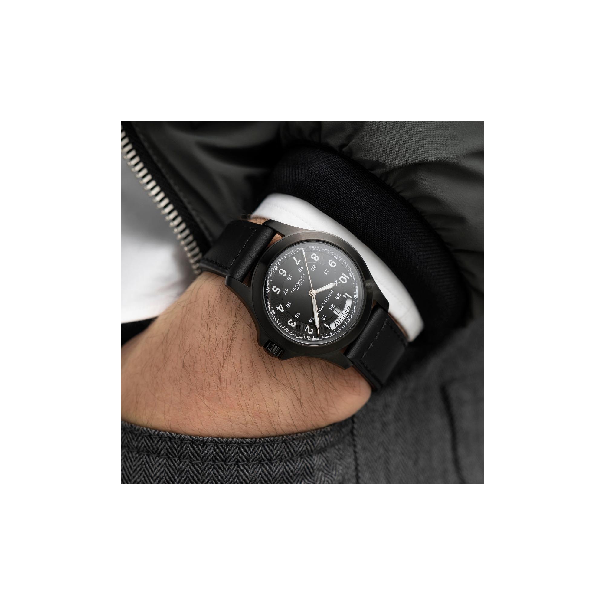 Hamilton - Khaki Field King H64465733 - immagine 4