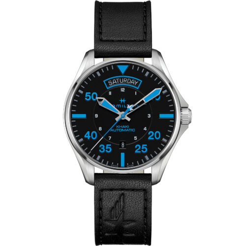 Hamilton - Khaki Aviation Khaki Pilot Day-Date - Air Zermatt Auto H64625731