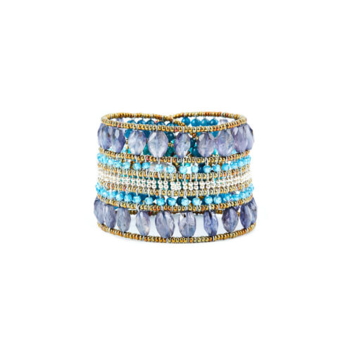 Ziio - Bracciale TRANSLUCIDE Iolite