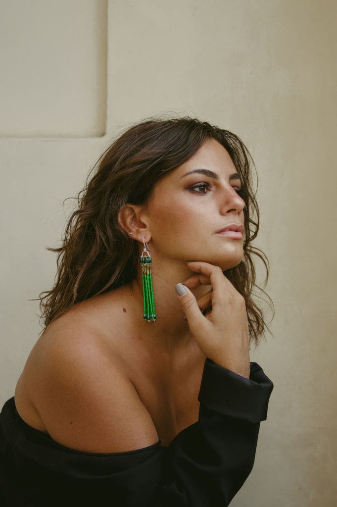 Ziio - Orecchini POMPON Green - immagine 2