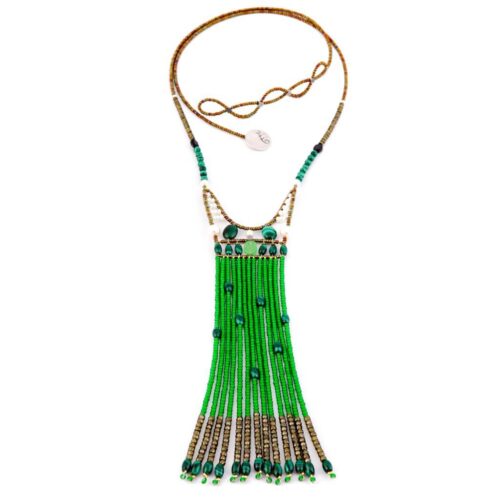 Ziio - Collana FENICE Long Green